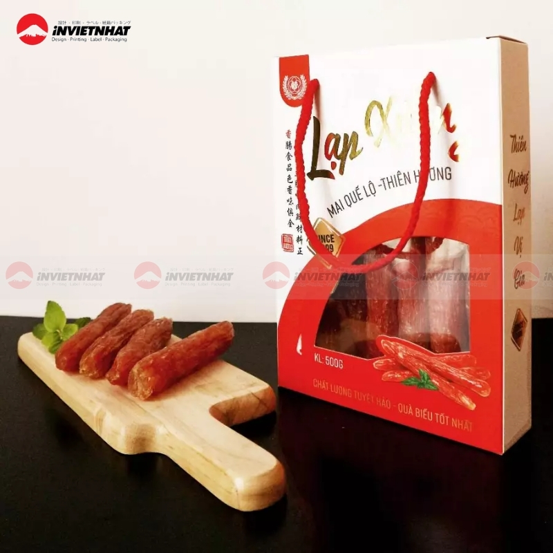 bao bì lạp xưởng đẹp