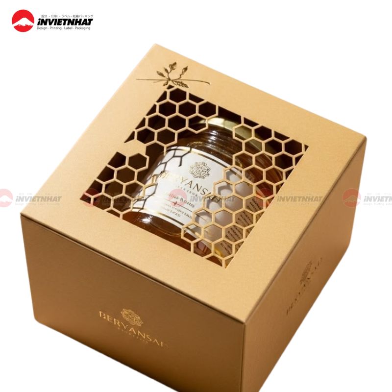 hộp giấy đựng mật ong 4