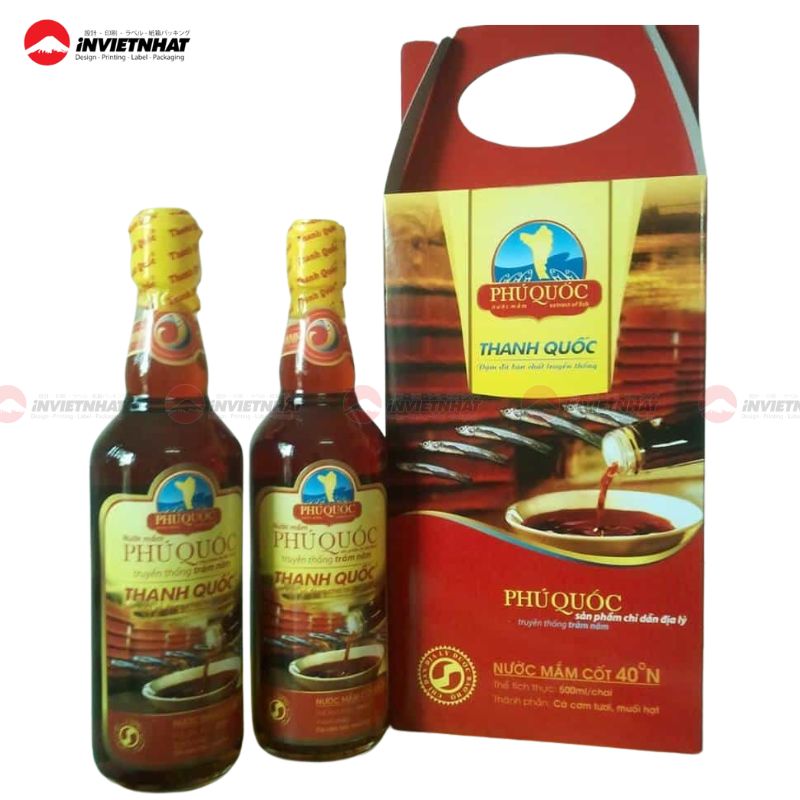 hộp giấy đựng nước mắm phú quốc