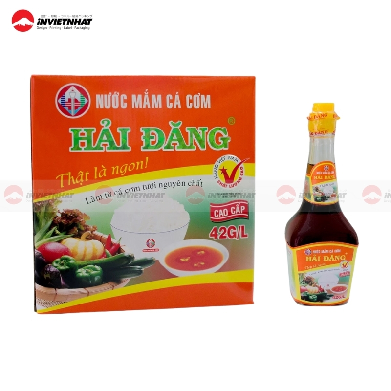 hop giay in hinh nuoc mam