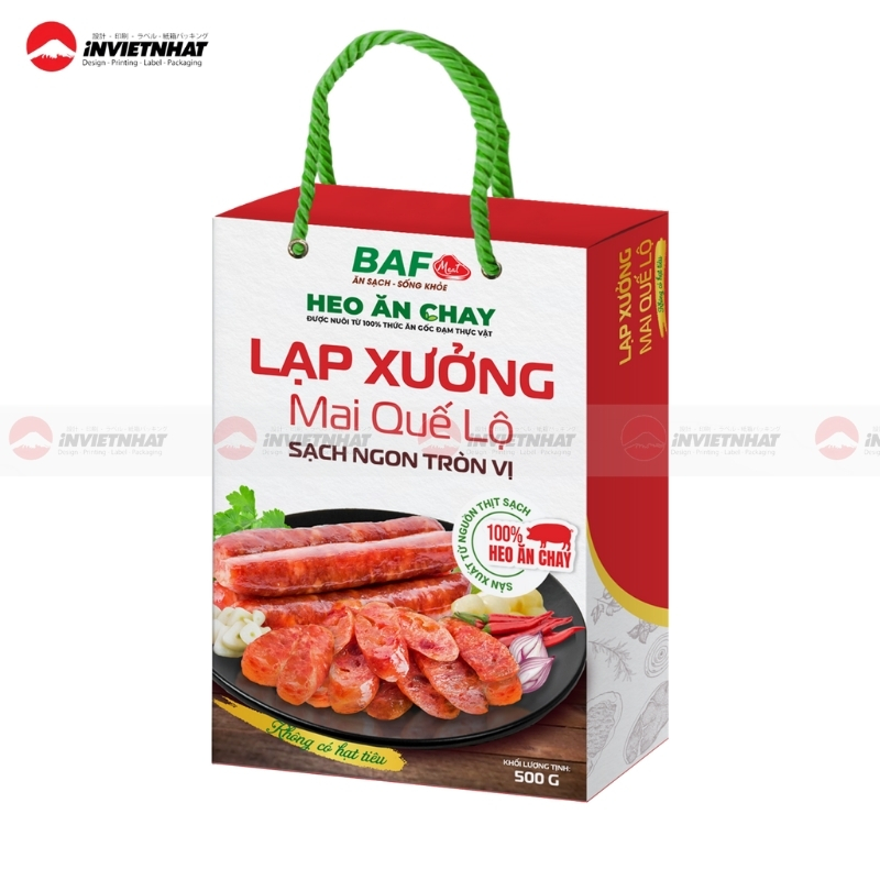 hộp lạp xưởng Mai Quế Lộ