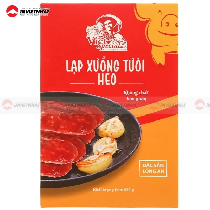 hộp lạp xưởng heo