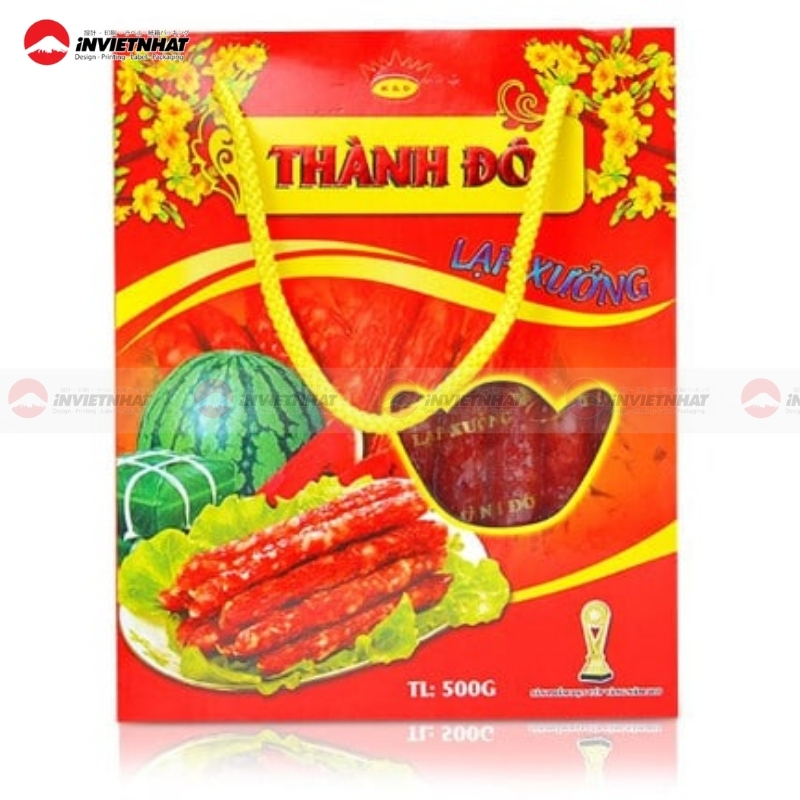 hộp quà tặng lạp xưởng