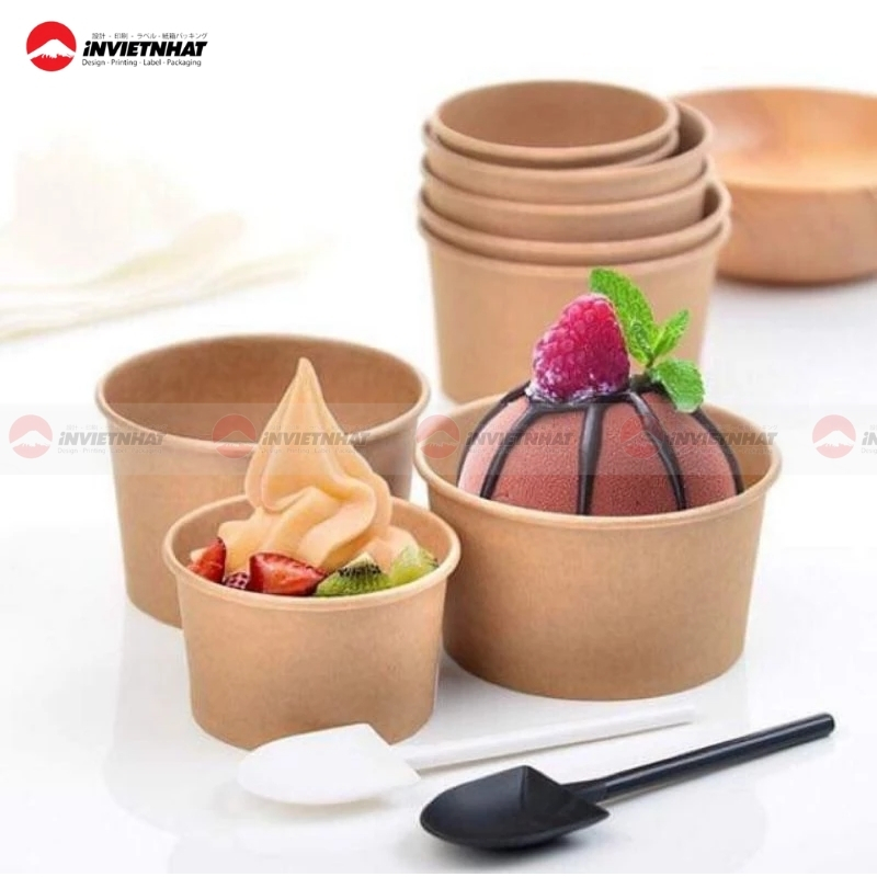 hộp tròn đựng bánh bông lan