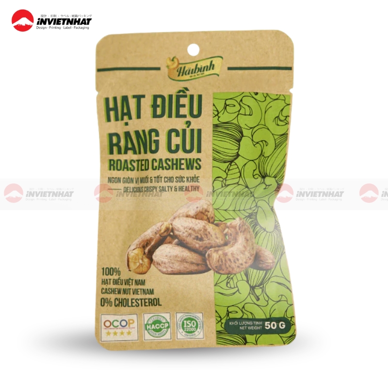 21+ Túi giấy đựng hạt điều thiết kế ĐỘC ĐÁO, nâng tầm sản phẩm 16 in tui giay hat dieu dep