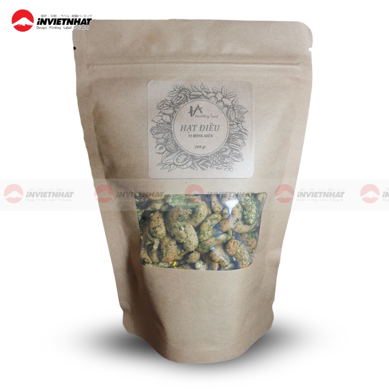 21+ Túi giấy đựng hạt điều thiết kế ĐỘC ĐÁO, nâng tầm sản phẩm 14 mau tui giay dung hat dieu