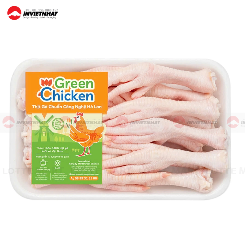 19+ Mẫu tem chân gà đẹp BẮT MẮT gây ấn tượng mạnh 22 tem chan ga nhap khau