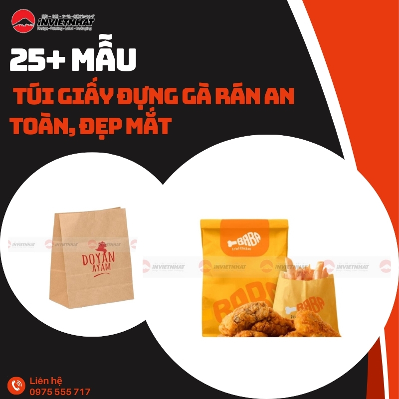 thumb túi giấy đựng gà rán