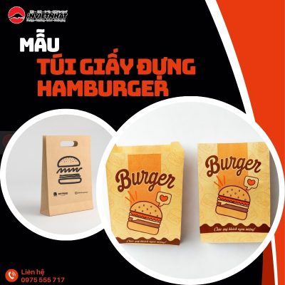 thumb túi giấy đựng hamburger