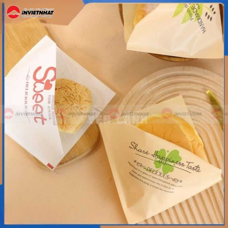 túi đựng hamburger vintage