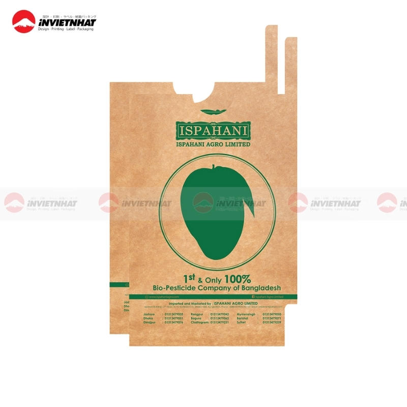 túi giấy bao xoài thân thiện môi trường