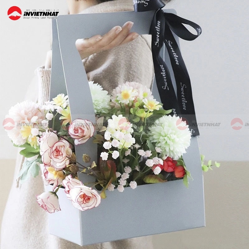 túi giấy cắm hoa cao cấp