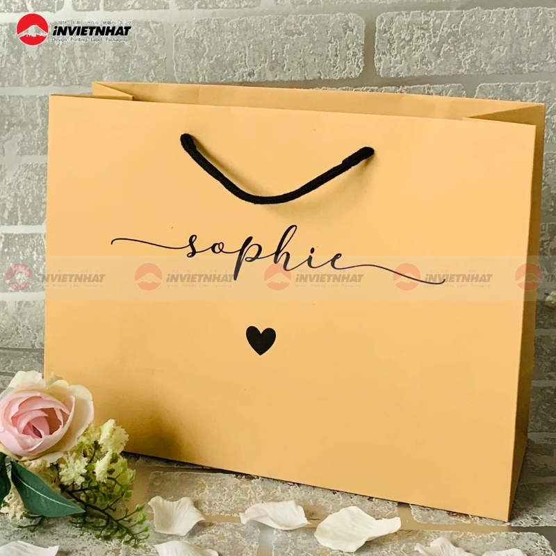 túi giấy cao cấp tối giản