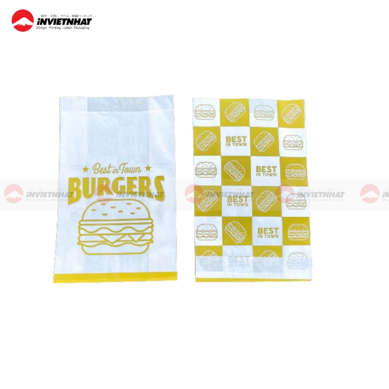 túi giấy cho quán ăn nhanh