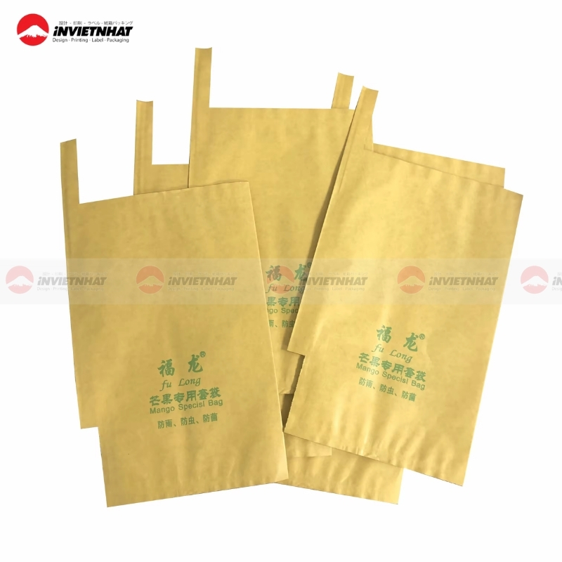 túi giấy chống côn trùng xoài