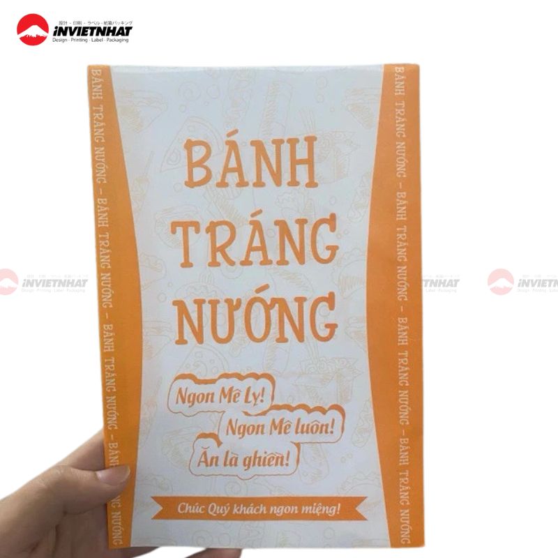 In túi giấy đựng bánh tráng nướng 22 túi giấy đựng bánh tráng nướng 2