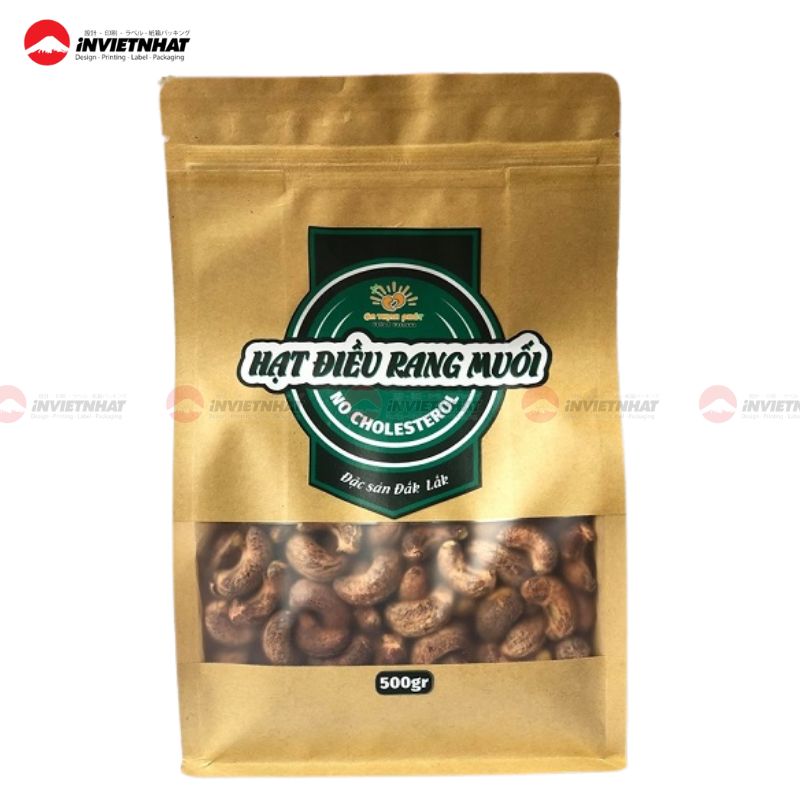 23+ Túi giấy đựng hạt điều thiết kế ĐỘC ĐÁO, nâng tầm sản phẩm 10 túi giấy đựng hạt điều 2