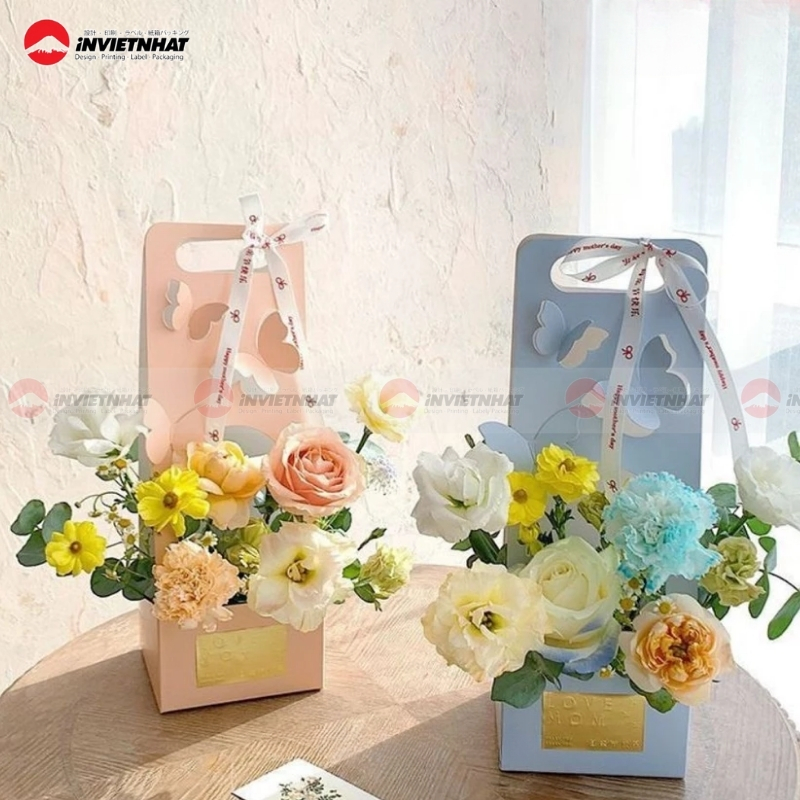 túi giấy đựng hoa đẹp