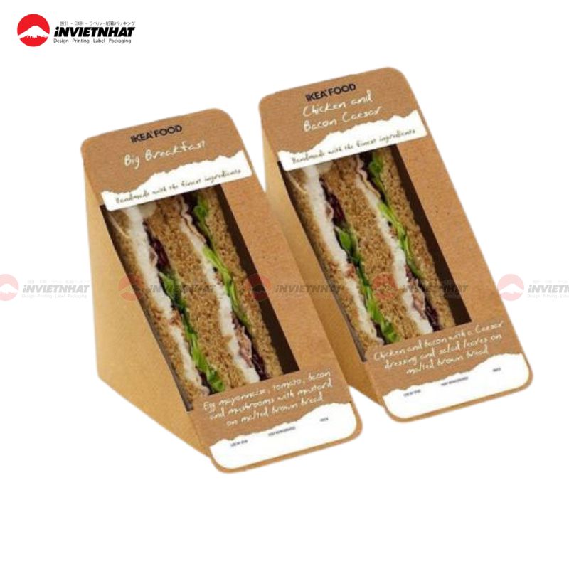19+ Mẫu túi giấy đựng sandwich ĐẸP MẮT, dễ dàng bảo quản thực phẩm 15 túi giấy đựng sandwich 1