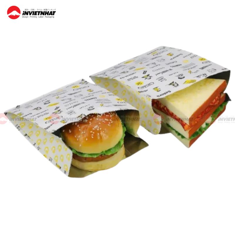 túi giấy đựng sandwich 2