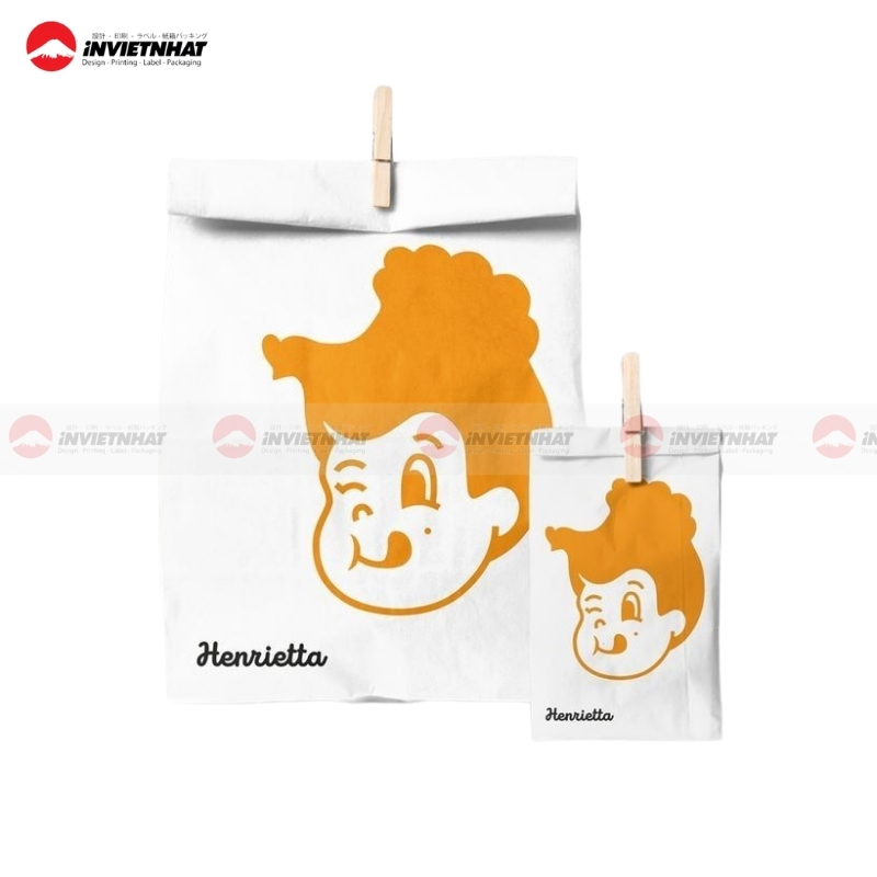 túi giấy hamburger