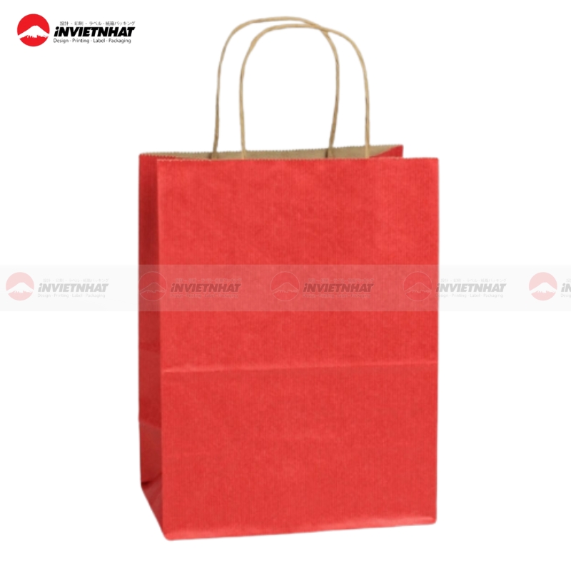51+ Mẫu túi giấy đỏ RỰC RỠ, thiết kế ấn tượng 2025 52 tui giay kratf do
