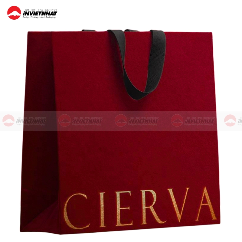51+ Mẫu túi giấy đỏ RỰC RỠ, thiết kế ấn tượng 2025 69 tui giay mau do C300
