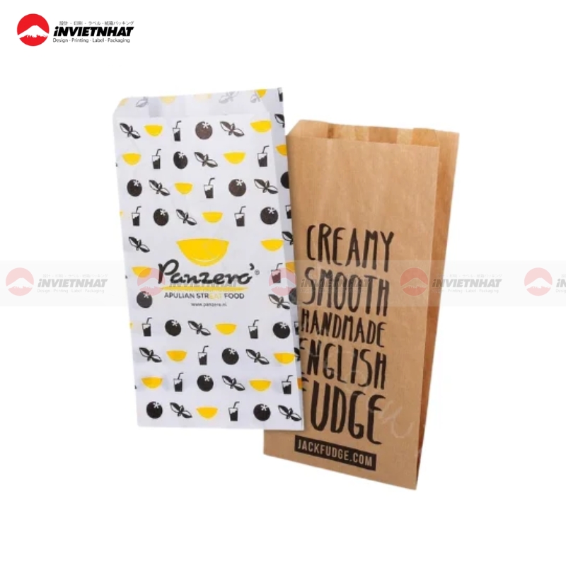 túi giấy tái chế đựng đồ ăn