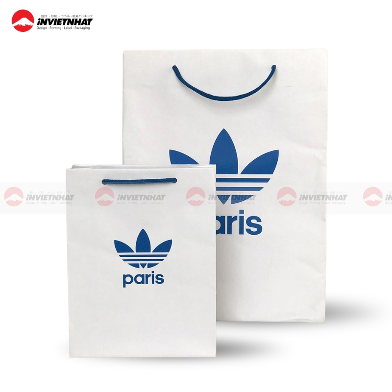 23+ Mẫu in túi giấy cho shop thời trang GIÁ RẺ, chất lượng, giao nhanh tại TPHCM 32 Túi giấy thời trang Adidas cao cấp