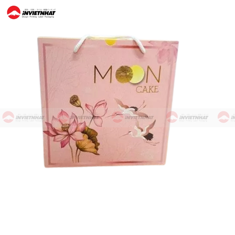 túi giấy đựng bánh trung thu sáng tạo