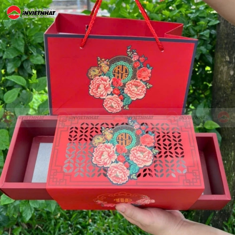 Hộp bánh trung thu 6 bánh cao cấp