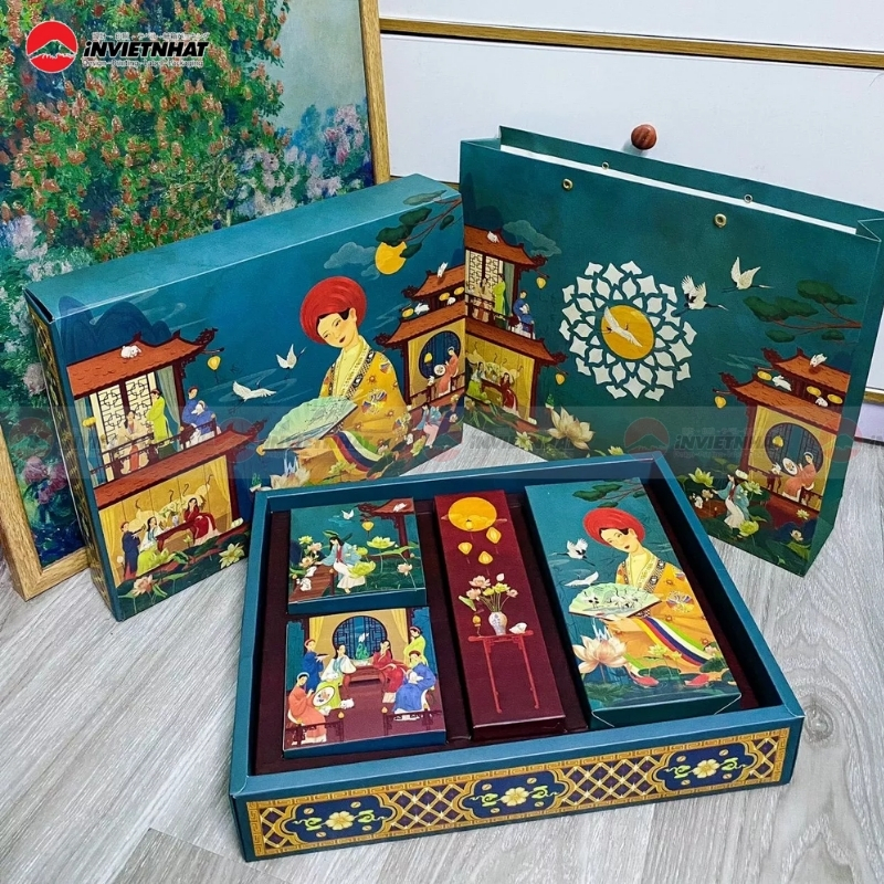 Hộp bánh trung thu âm dương