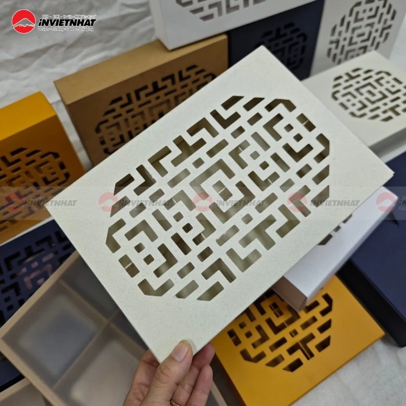 Hộp bánh trung thu giấy kraft giá rẻ