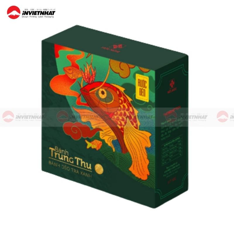 Hộp bánh trung thu hiện đại và sáng tạo 1 bánh