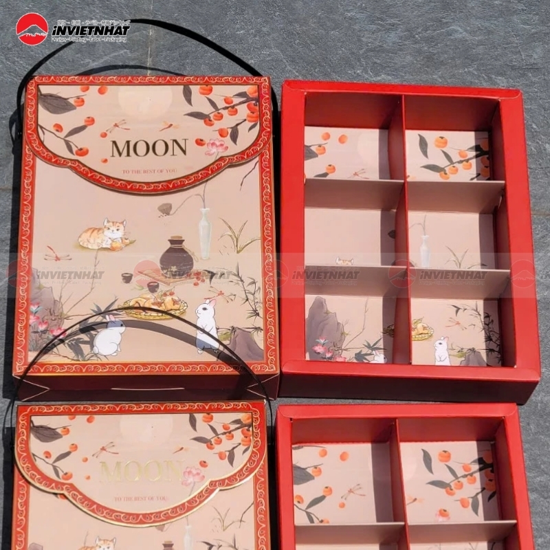 Hộp bánh trung thu 6 bánh