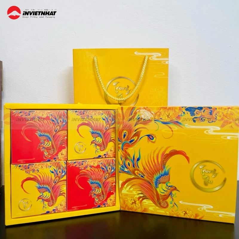 Hộp bánh trung thu âm dương tặng nhân viên công ty