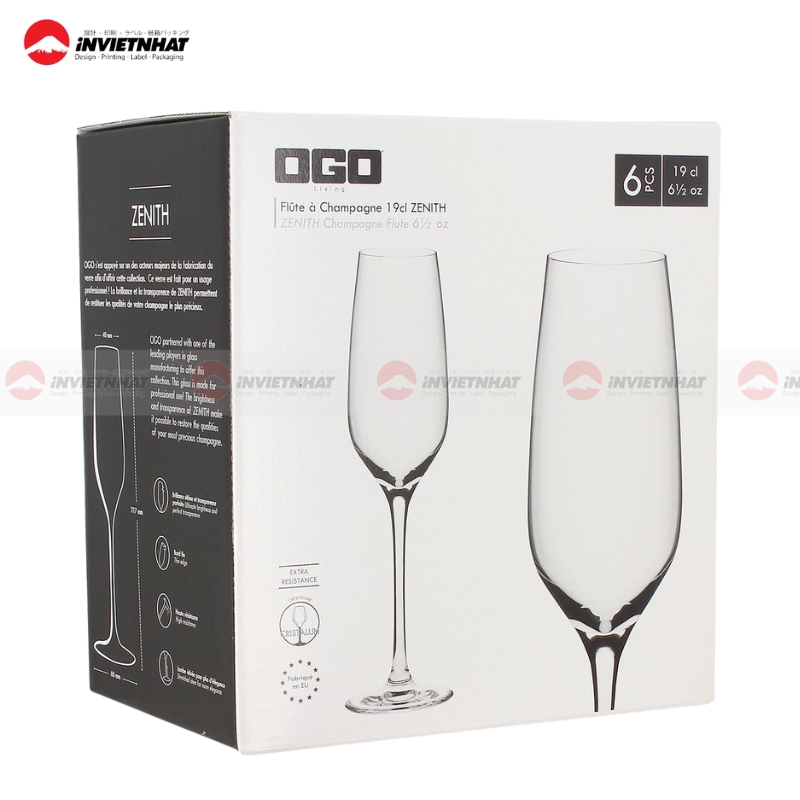 Hop giay dung ly mau xanh duong 1