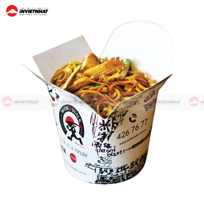 Hộp giấy đựng mì ăn liền