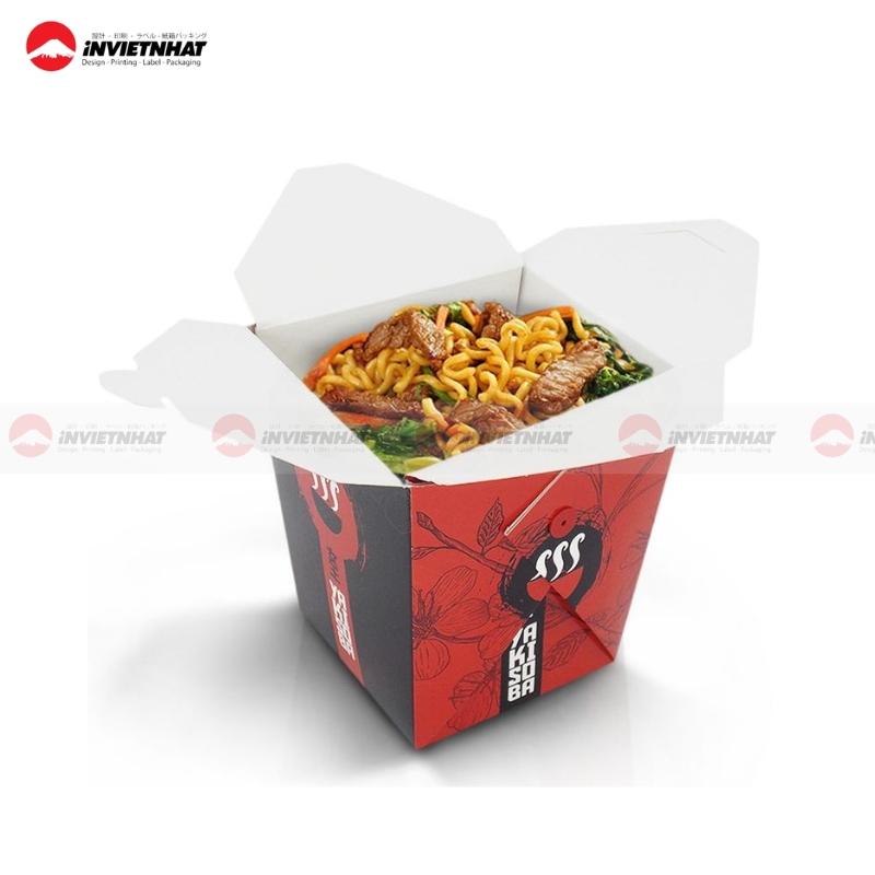 Hộp giấy đựng mì trộn