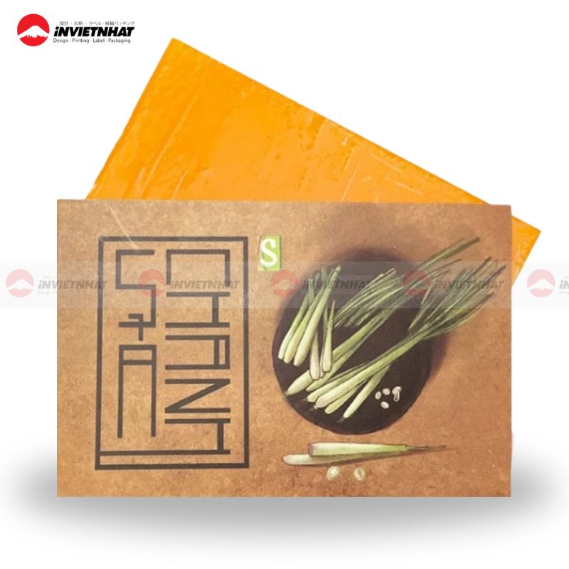 Hộp giấy đựng xà phòng chanh sả