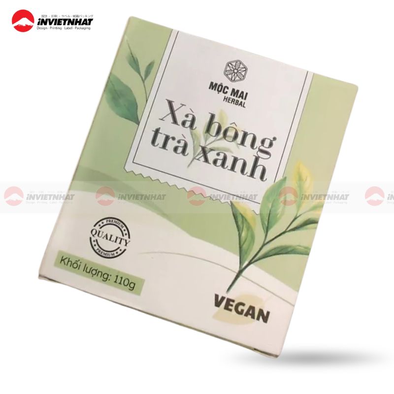 Hộp giấy đựng xà phòng thiết kế