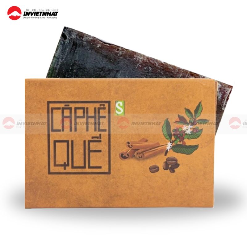 Hộp giấy kraft đựng xà phòng