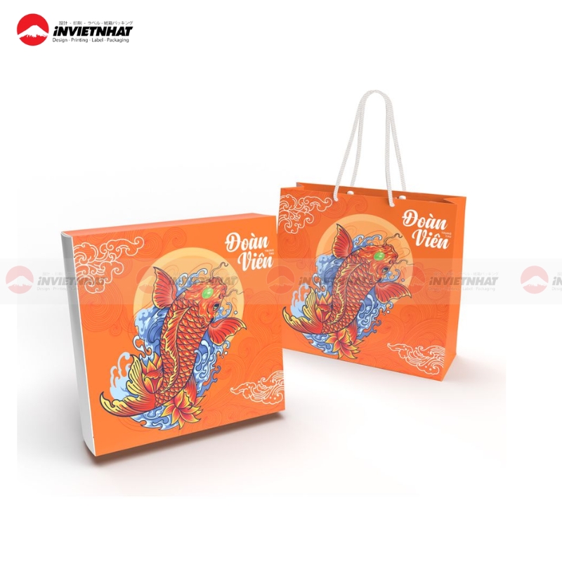 Mẫu túi giấy bánh trung thu đẹp