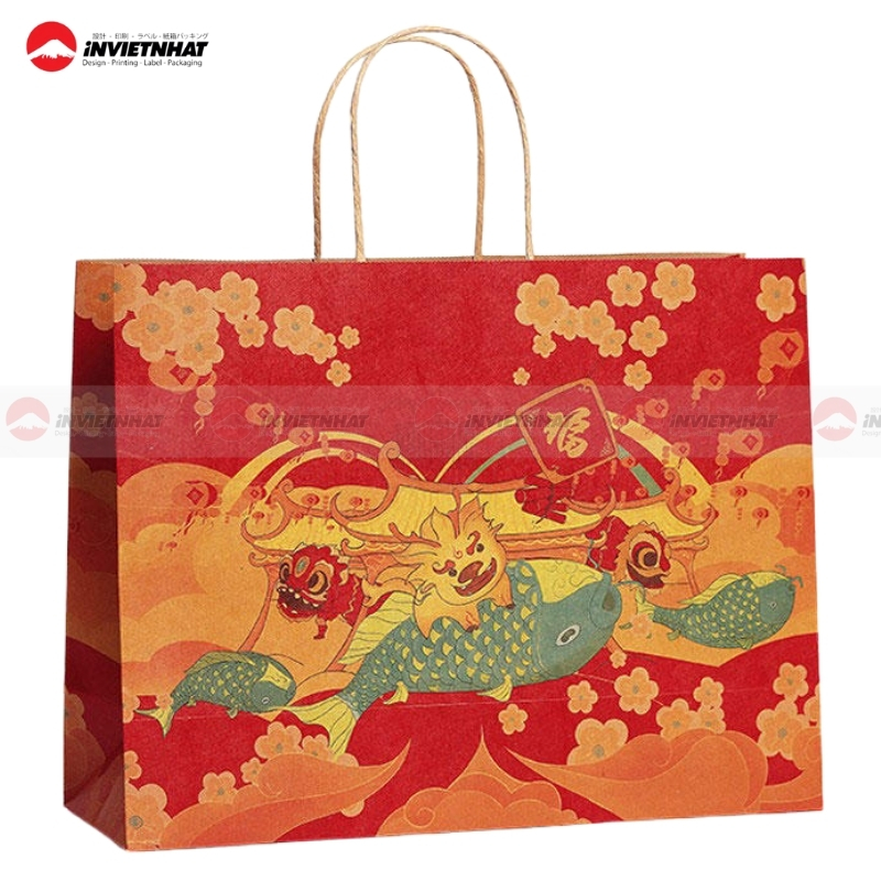 Mau tui giay chuc mung nam moi cao cap