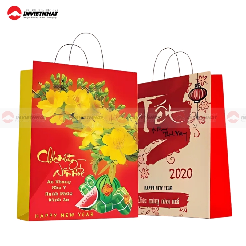 Mau tui giay chuc mung nam moi cho gia dinh