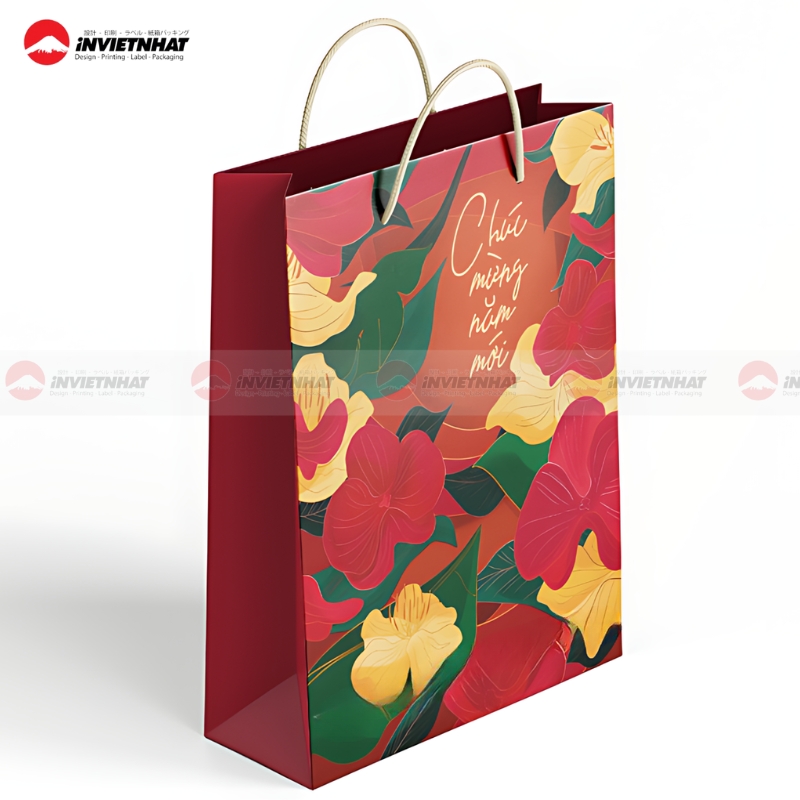 Mau tui giay chuc mung nam moi may man