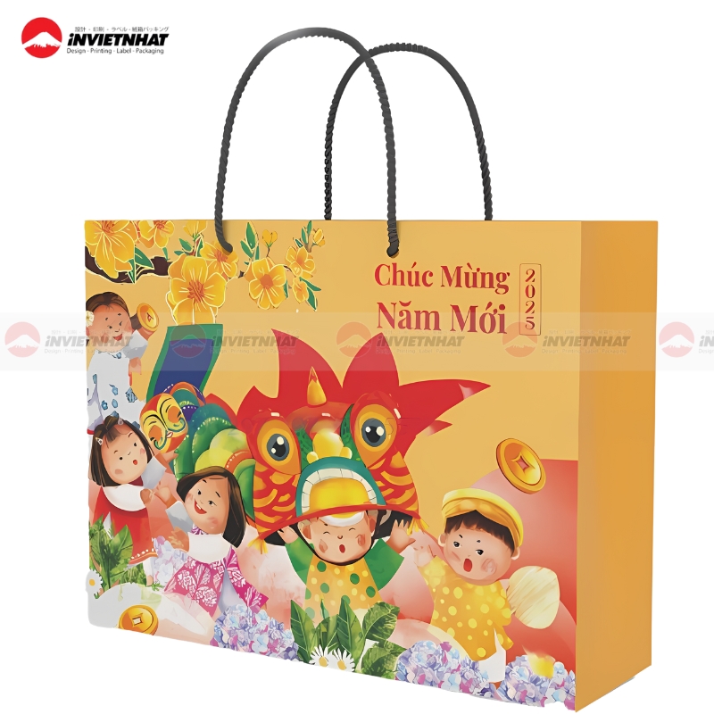 Mau tui giay chuc mung nam moi thiet ke