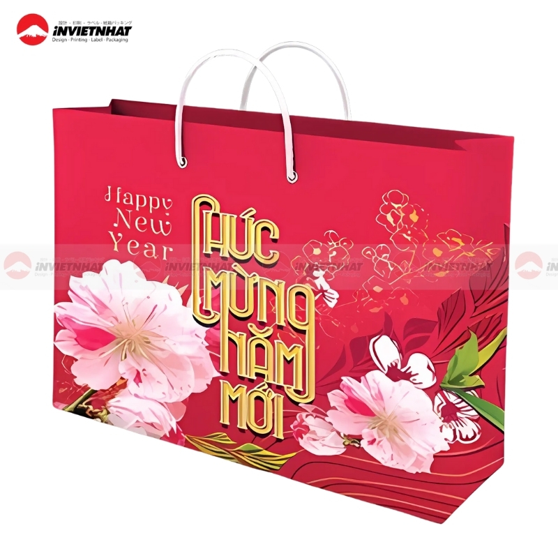 Mau tui giay chuc mung nam moi truyen thong