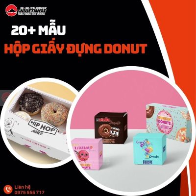 Thumb hộp giấy đựng donut
