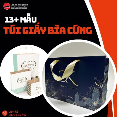 Thumb túi giấy bìa cứng